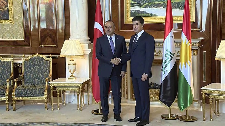 Civîn a Nêçîrvan Barzanî û wezîr ê derve yê Turkîyayê destpêkir
